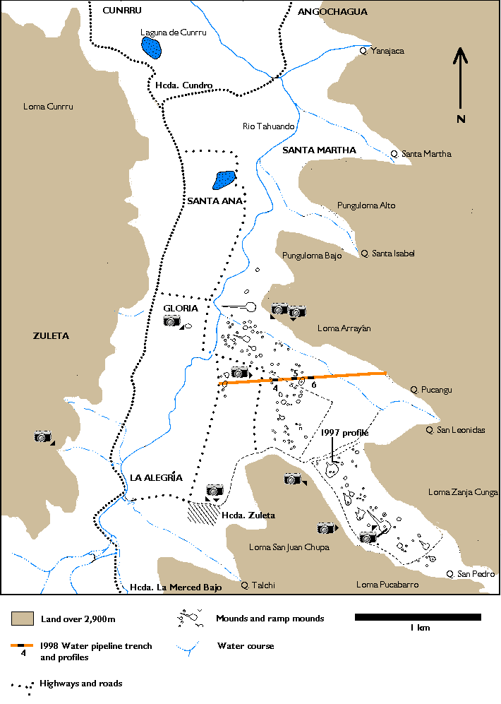 figure 2 - clickable 
 map of Hacienda Zuleta and environs