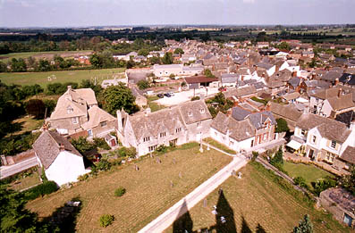 View of Cricklade from the church