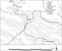 Proposed boundaries between Pomona and Piedras Negras