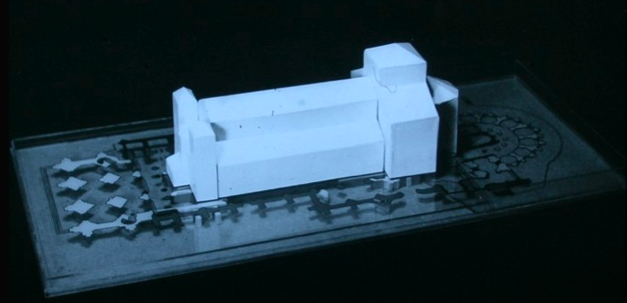 Image of the 1940s reconstruction by Sumner McKnight Crosby.