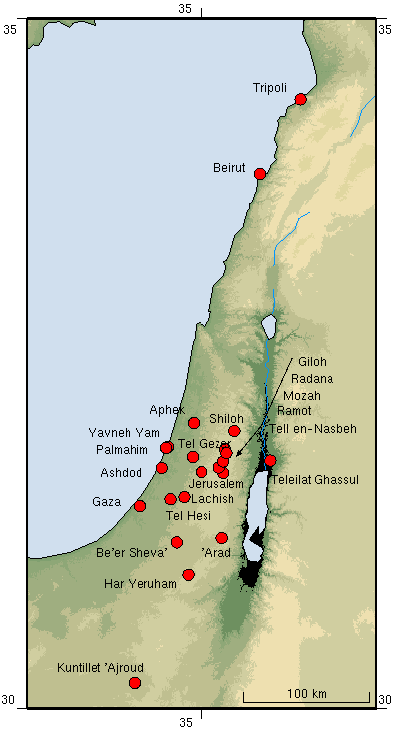 map of region