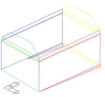 3-demensional CAD model of Hepburn Bastle