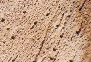 localised surface porosity