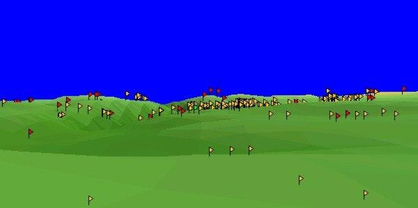 Applet-based 3D landscape view