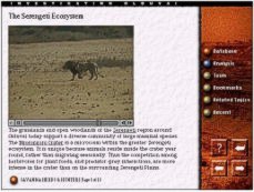 The Serengeti Ecosystem page