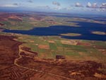 Aerial photograph of the Bay of Firth, Orkney