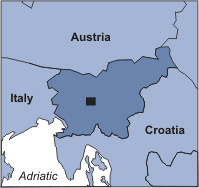 Polhograjsko hribovje in central Slovenia