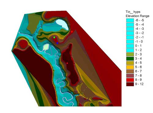 Serteya Valley, northern part (GIS 3D projection)