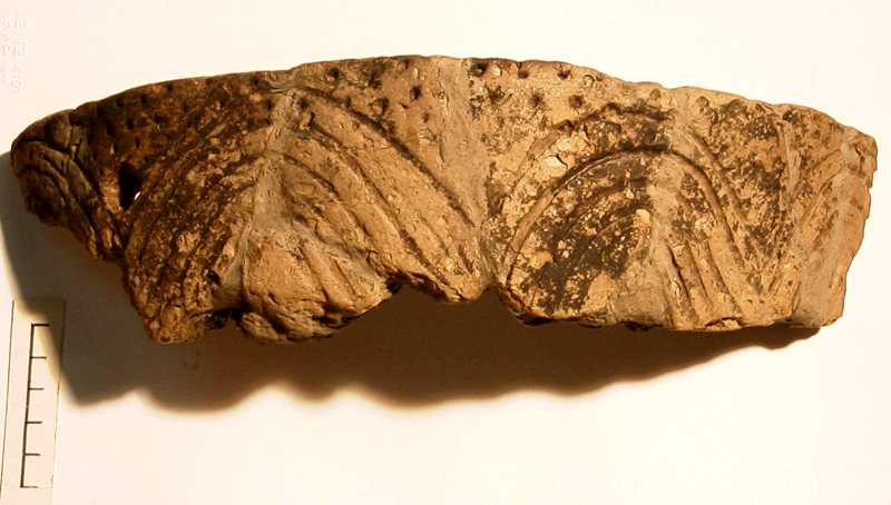 Sherd of Curvilinear pottery