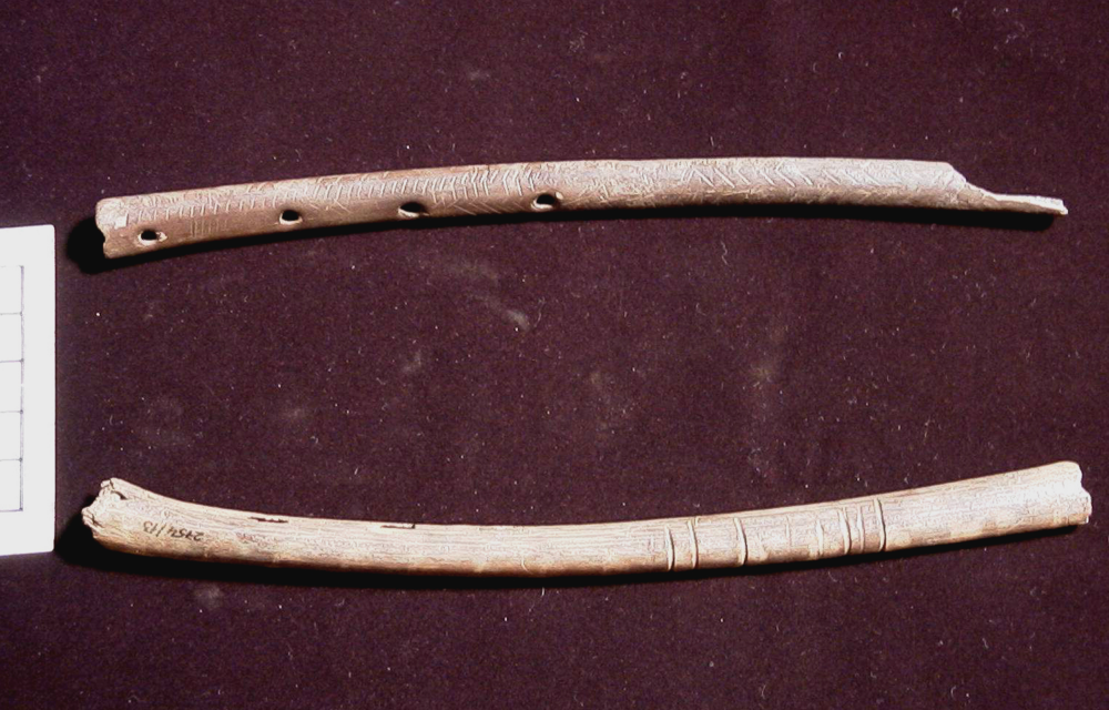 Flute from Usvyaty 4 site