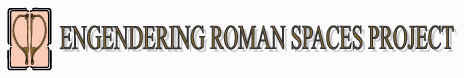 Engendering Roman Spaces project logo