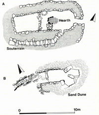 Pre-Norse rectilinear structures