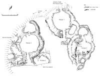Plan of excavated Pictish