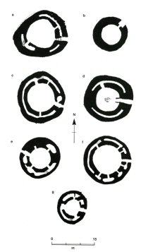 Plans of brochs 