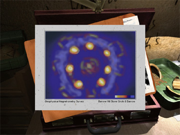 Image of magnetometry results.