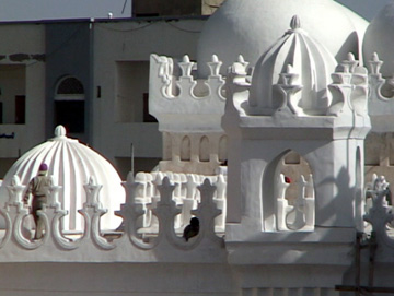 Image of some of the conserved elements in the 'Amariya Madrasa'.