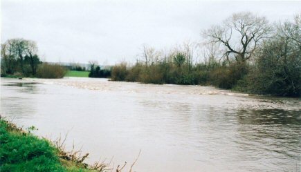 Figure 11: The confluence of the River Barrow and the River Greese near an ancient fording point that has produced mesolithic artefacts