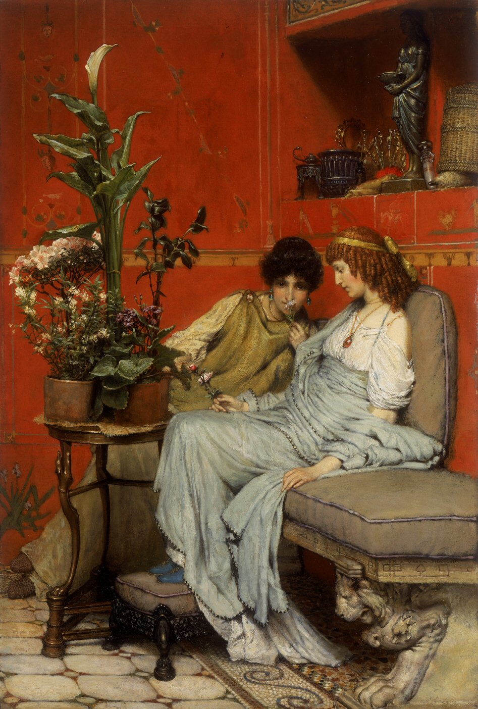 Confidences by Laurence Alma Tadema