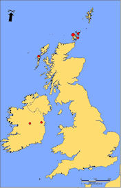 Distribution of Type 1c combs in British Isles