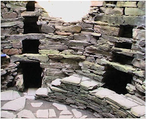 Inside Mousa Broch