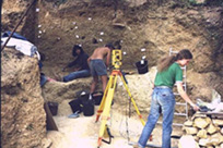 Photograph of excavation