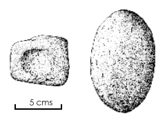 [Figure 9 - the coarse stone tools]