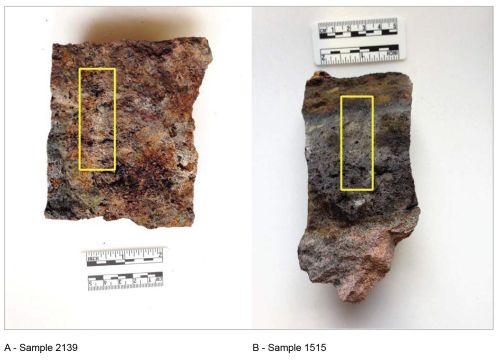 Chest furnace samples