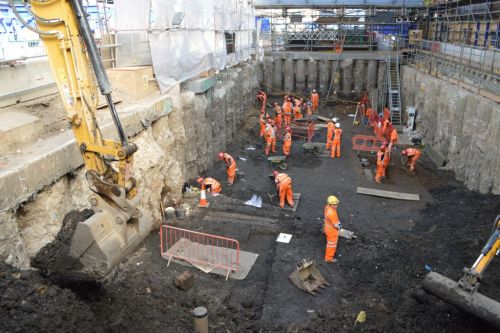 Crossrail Archaeology Dig