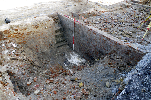 excavated cellar